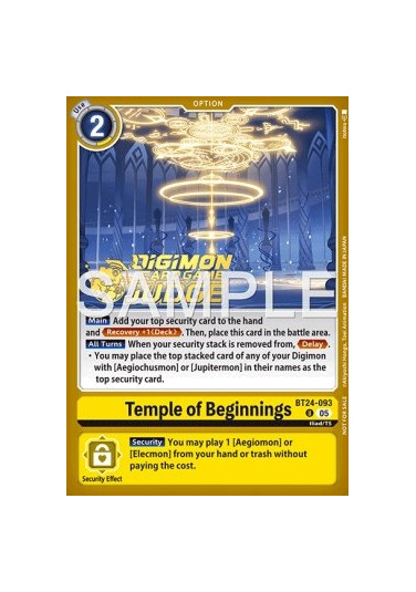 Temple of Beginnings (BT24-093)