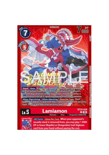 Lamiamon (BT24-016)