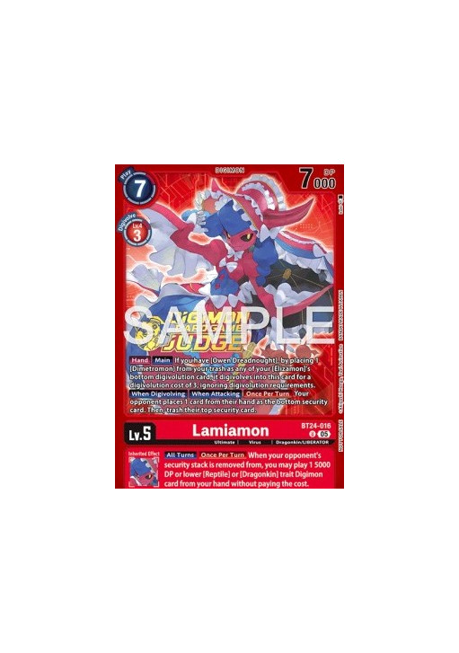 Lamiamon (BT24-016)