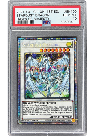 Yu-Gi-Oh! Stardust Dragon - 1st Edition PSA 10 ENG