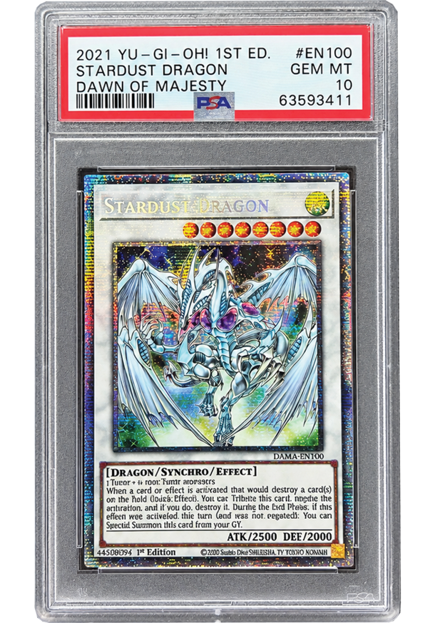 Yu-Gi-Oh! Stardust Dragon - 1st Edition PSA 10 ENG