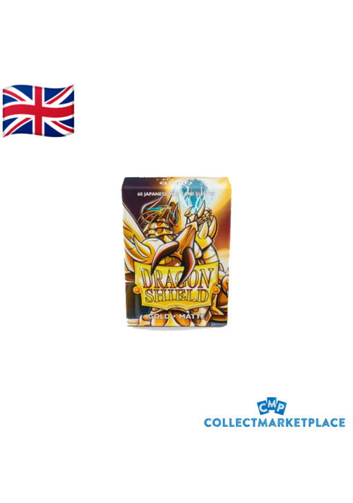 Dragon Shield Matte Gold Japan Size 60