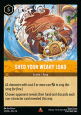 Shed Your Weary Load