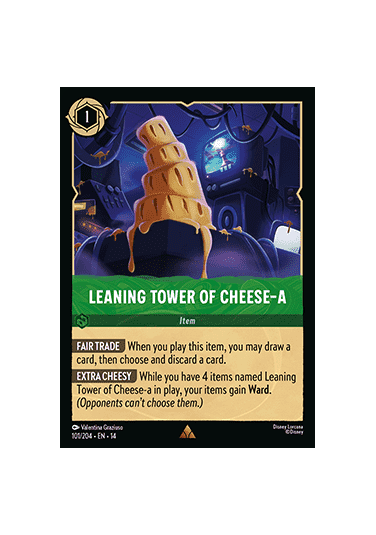 Leaning Tower of Cheese-a