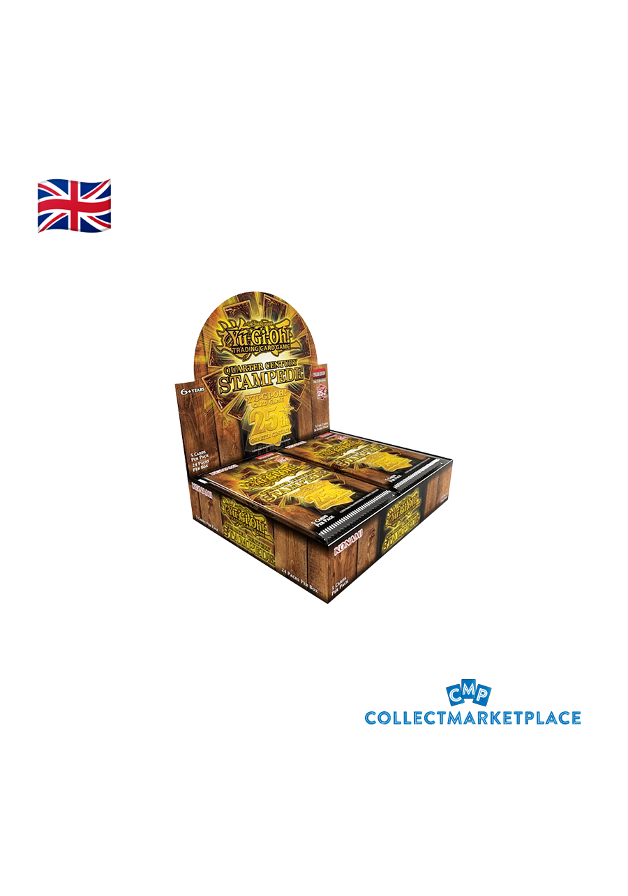 Yu-Gi-Oh! Quarter Century Stampede Display ENG
