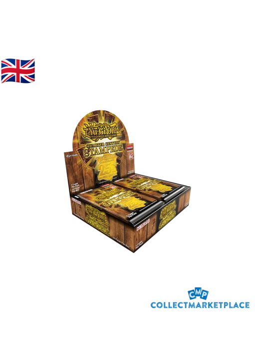 Yu-Gi-Oh! Quarter Century Stampede Display ENG