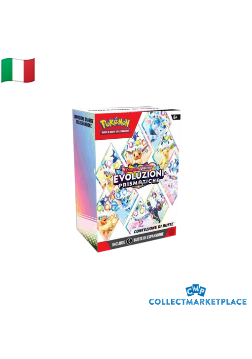 Pokémon Scarlet & Violet 8.5 Prismatic Evolution Bundle ITA
