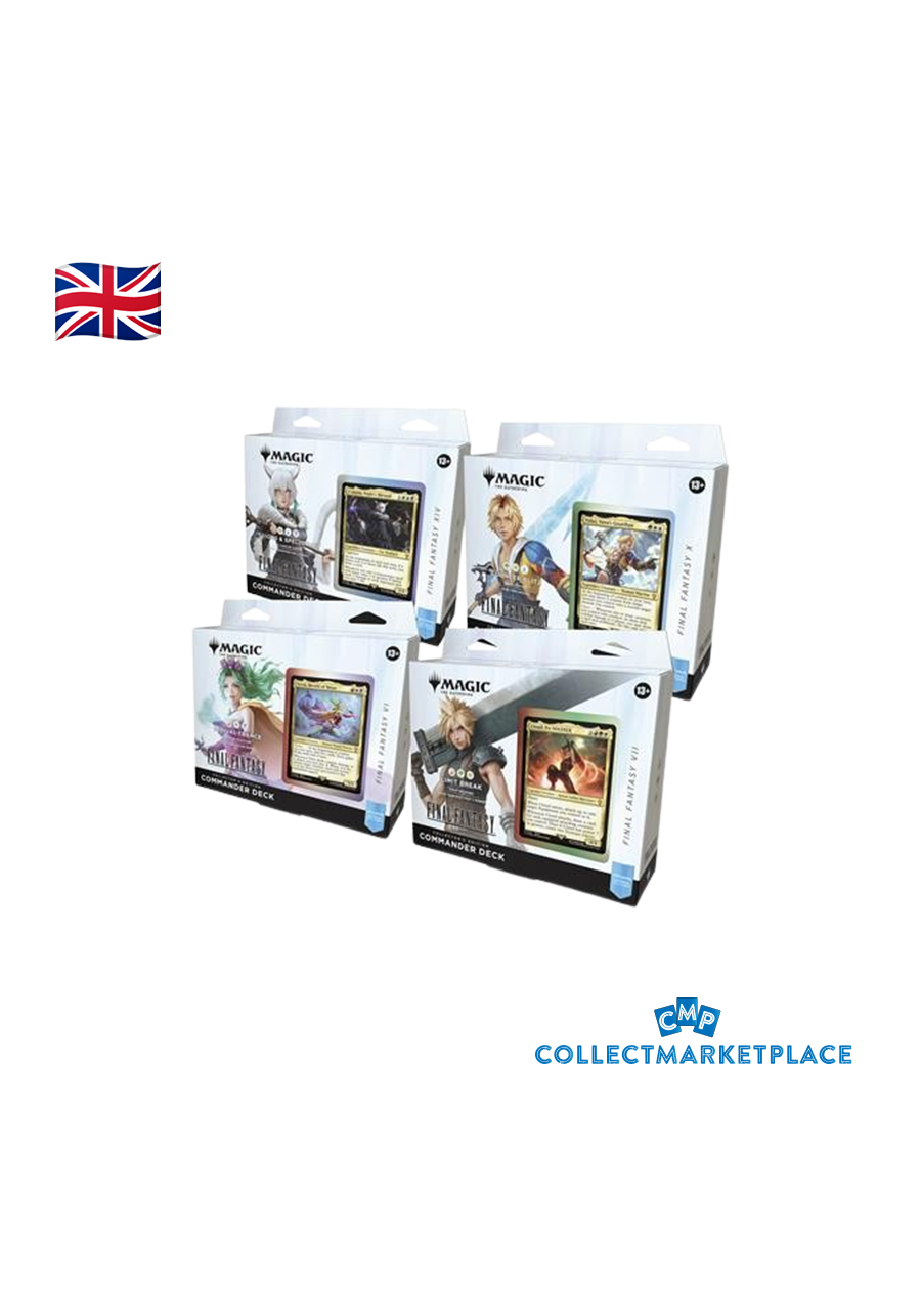 Magic The Gathering: Final Fantasy Commander Set Collector ENG