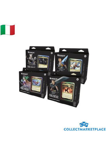 Magic The Gathering: Final Fantasy Commander Set ITA