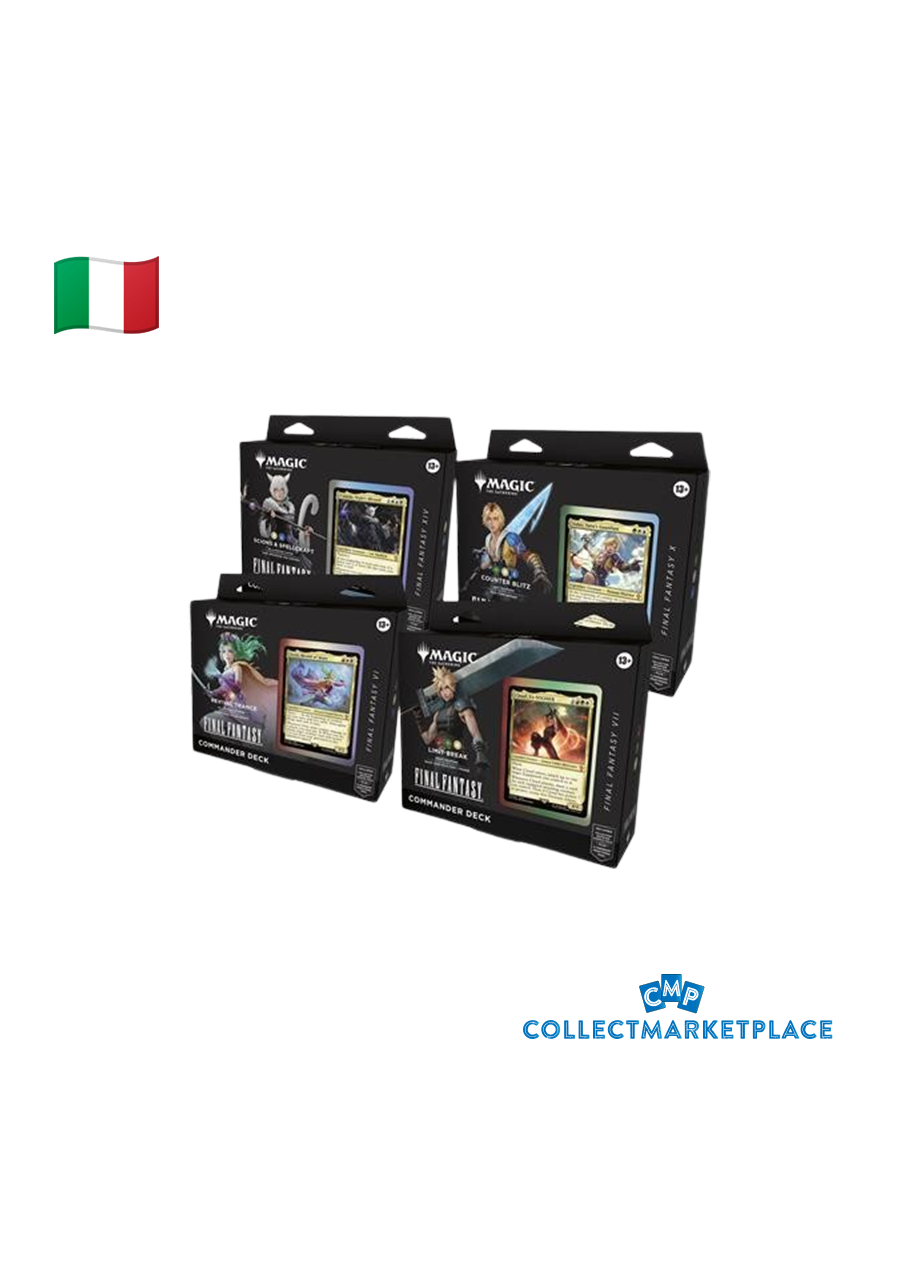 Magic The Gathering: Final Fantasy Commander Set ITA