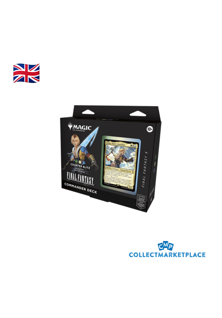 Magic: The Gathering Final Fantasy Counter Blitz Commander Deck ENG Magic: The Gathering Final Fantasy Counter Blitz Commander Deck ENG