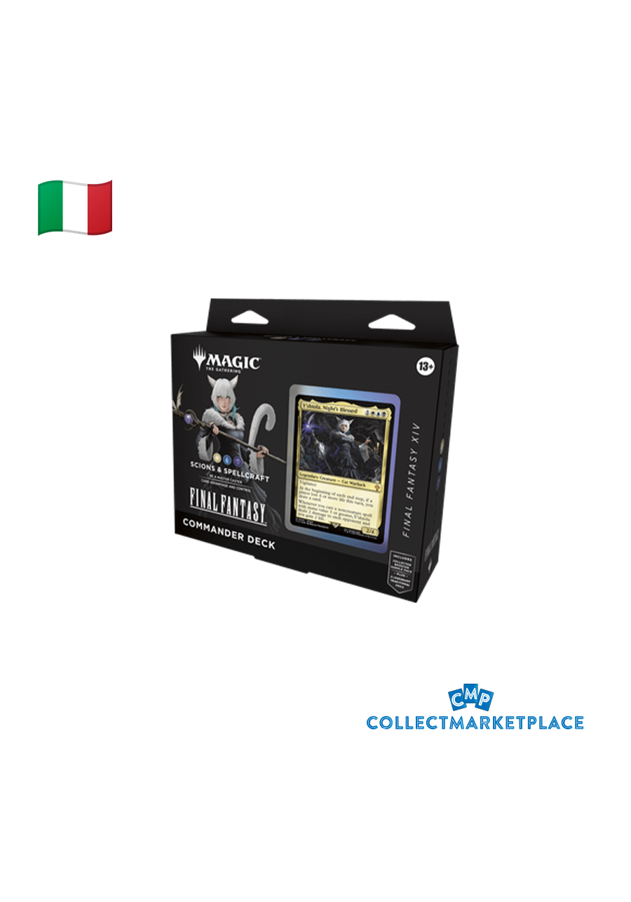 Magic: The Gathering Final Fantasy Scions & Spellcraft Commander Deck ITA