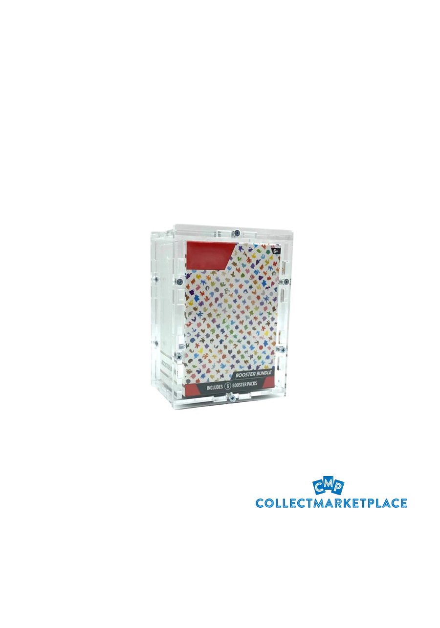 Acrylic Case Pokemon Display 6 Booster Acrylic Case Pokemon Display 6 Booster