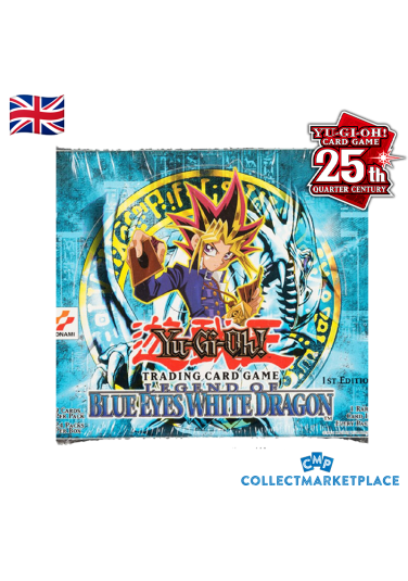 Yu-Gi-Oh! Blu Eyes White Dragon 25th Anniversary Display ENG