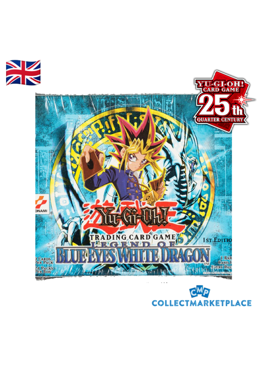 Yu-Gi-Oh! Blu Eyes White Dragon 25th Anniversary Display ENG