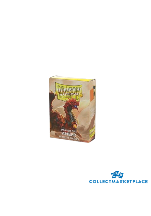 Dragon Shield Matte Amber Japan Size 60