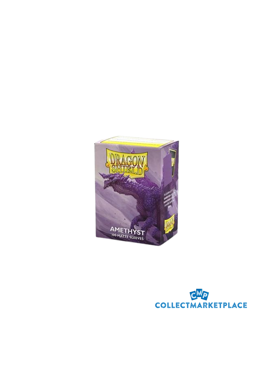 Dragon Shield Matte Amethyst Standard size 100 Dragon Shield Matte Amethyst Standard size 100