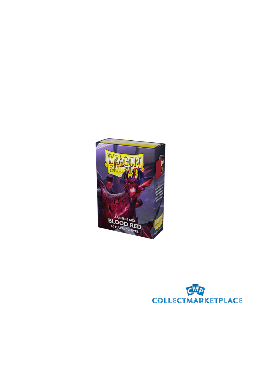 Dragon Shield Matte Blood Red Japan Size 60