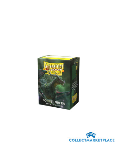 Dragon Shield Matte Forest Freen Standard Size 100