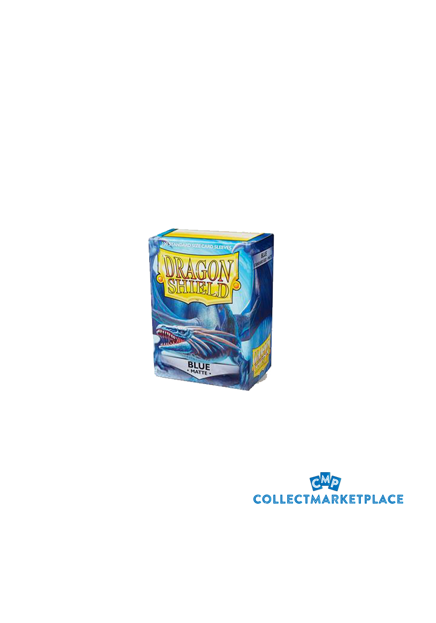 Dragon Shield Matte Blu Standard Size 100 Dragon Shield Matte Blu Standard Size 100