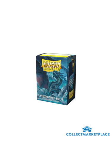 Dragon Shield Matte Midnight Blu Standard Size 100