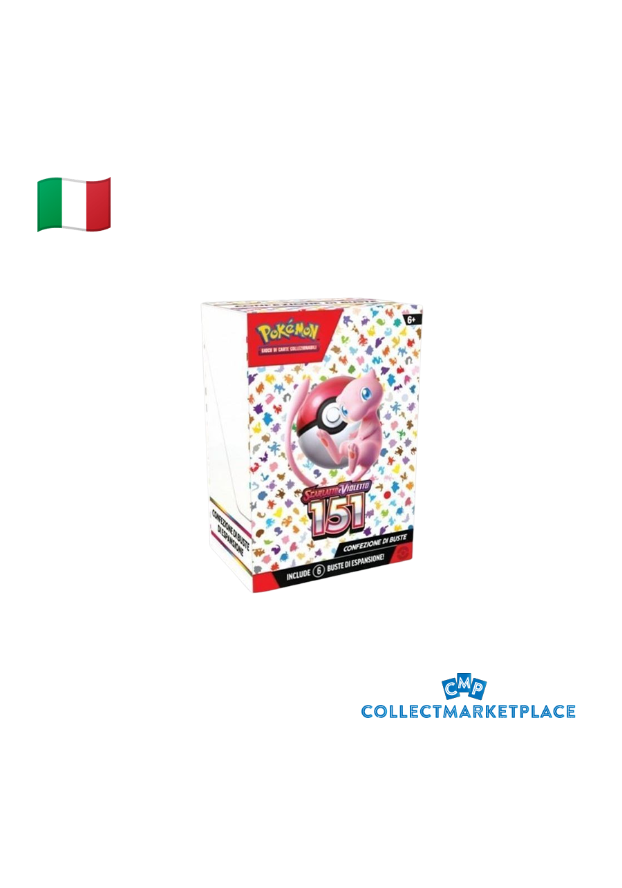 Pokémon Scarlatto e Violetto 151 Bundle (6 buste) ITA Pokémon Scarlatto e Violetto 151 Bundle (6 buste) ITA