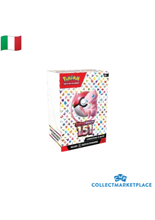 Pokémon Scarlatto e Violetto 151 Bundle (6 buste) ITA