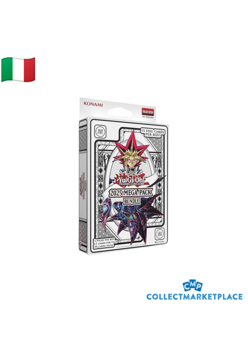 Yu-Gi-Oh! Mega Pack 2025 (tuckbox) Bundle 3 Packs ITA