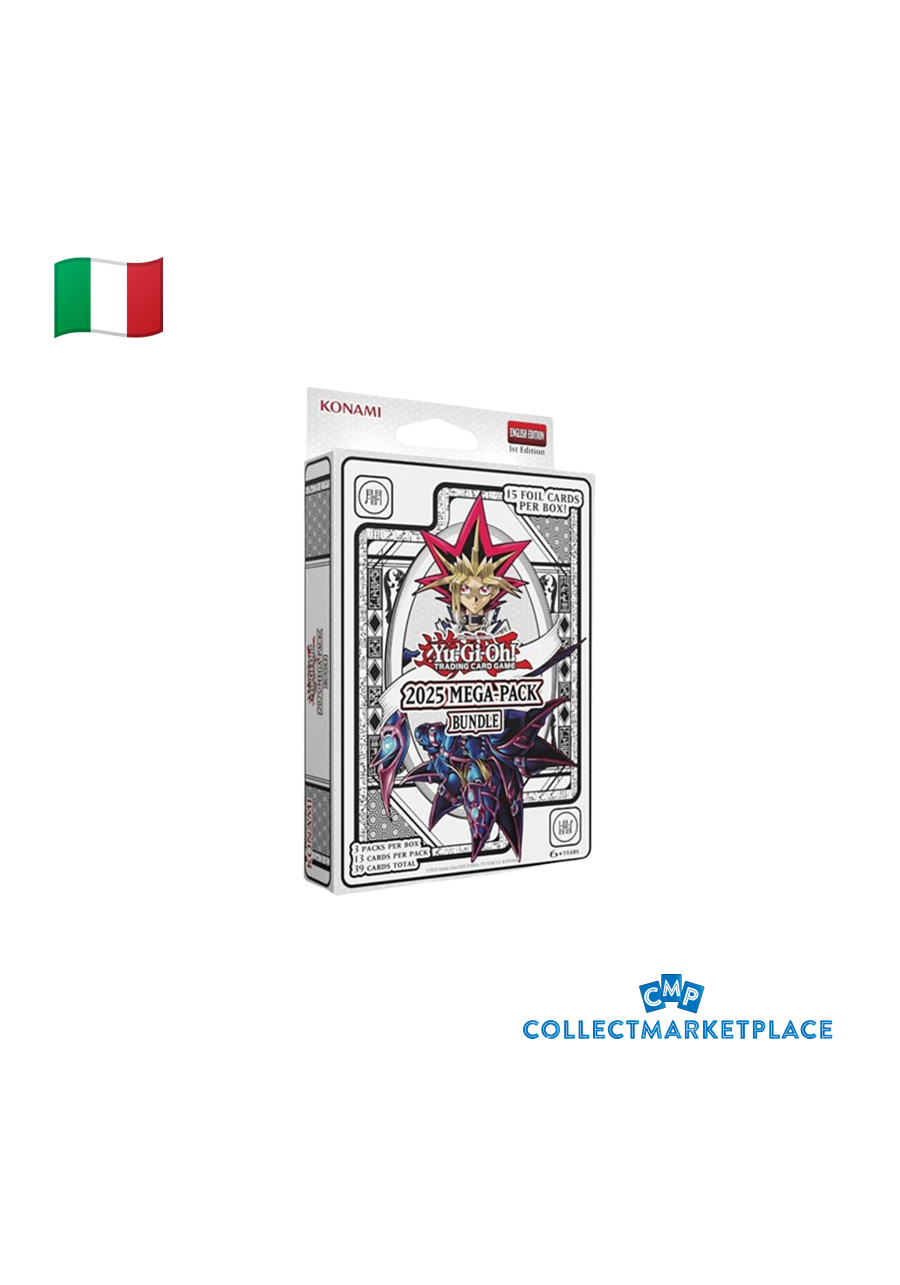 Yu-Gi-Oh! Mega Pack 2025 (tuckbox) Bundle 3 Packs Sealed Case ITA