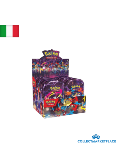 Pokemon Megaevoluzione Tin Display ITA