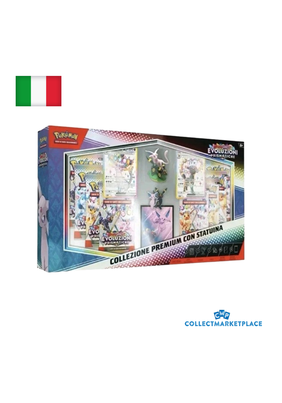 Pokemon SV8.5 Collezione Premium con Statuina ITA Pokemon SV8.5 Collezione Premium con Statuina ITA