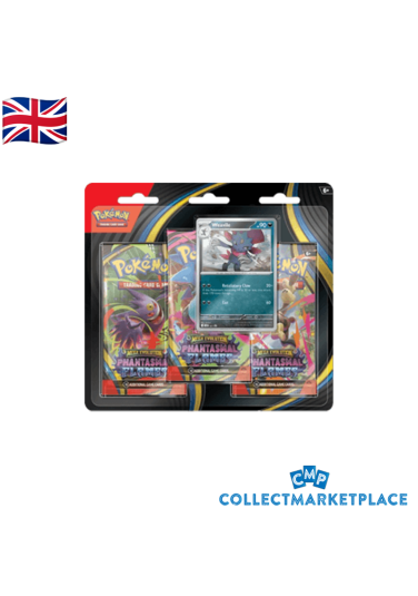 Pokémon Fiamme Spettrali Blister 3 Pack Weavile ENG