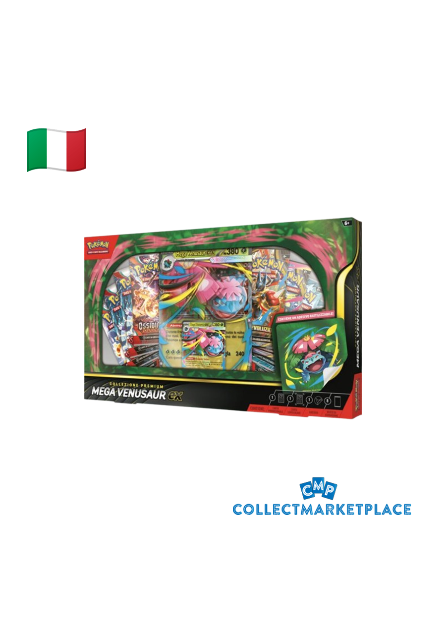 Pokémon Mega Venusaur Premium Collection ITA Pokémon Mega Venusaur Premium Collection ITA
