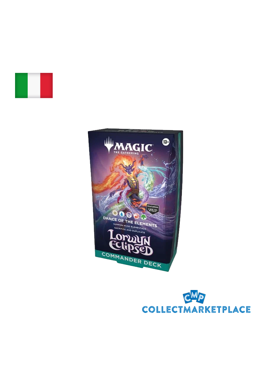 Magic: The Gathering Return to Lorwyn and Shadowmoor Commander Deck Dance of the Elements ITA