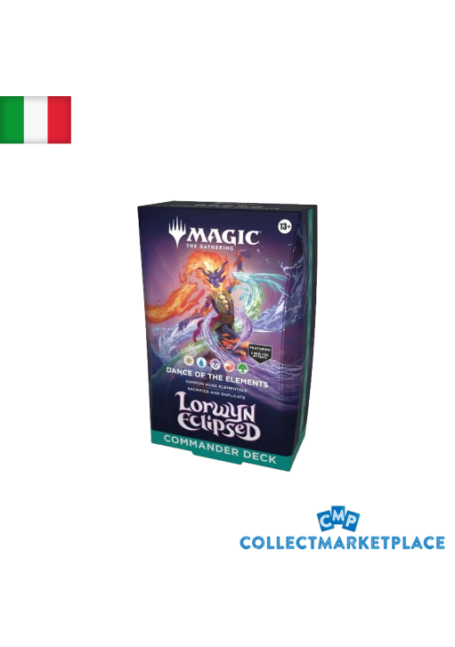 Magic: The Gathering Return to Lorwyn and Shadowmoor Commander Deck Dance of the Elements ITA