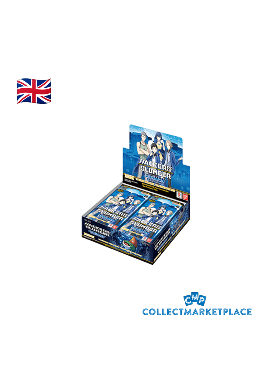 Digimon BT-23 Hacker's Slumber Display ENG