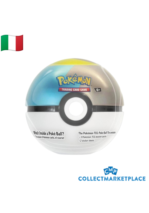 Pokemon Tin Poke Ball Ottobre 2024 Luna Ball ITA