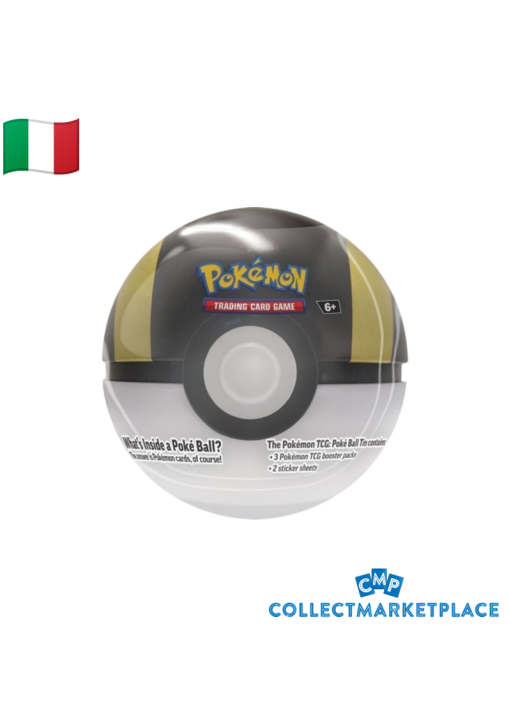 Pokemon Tin Poke Ball Ottobre 2024 Ultra Ball ITA