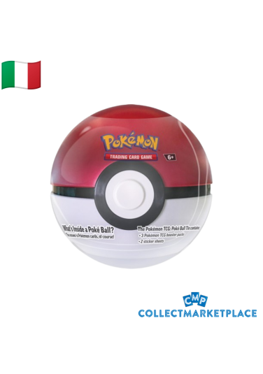 Pokemon Tin Poke Ball Ottobre 2024 Poké Ball ITA