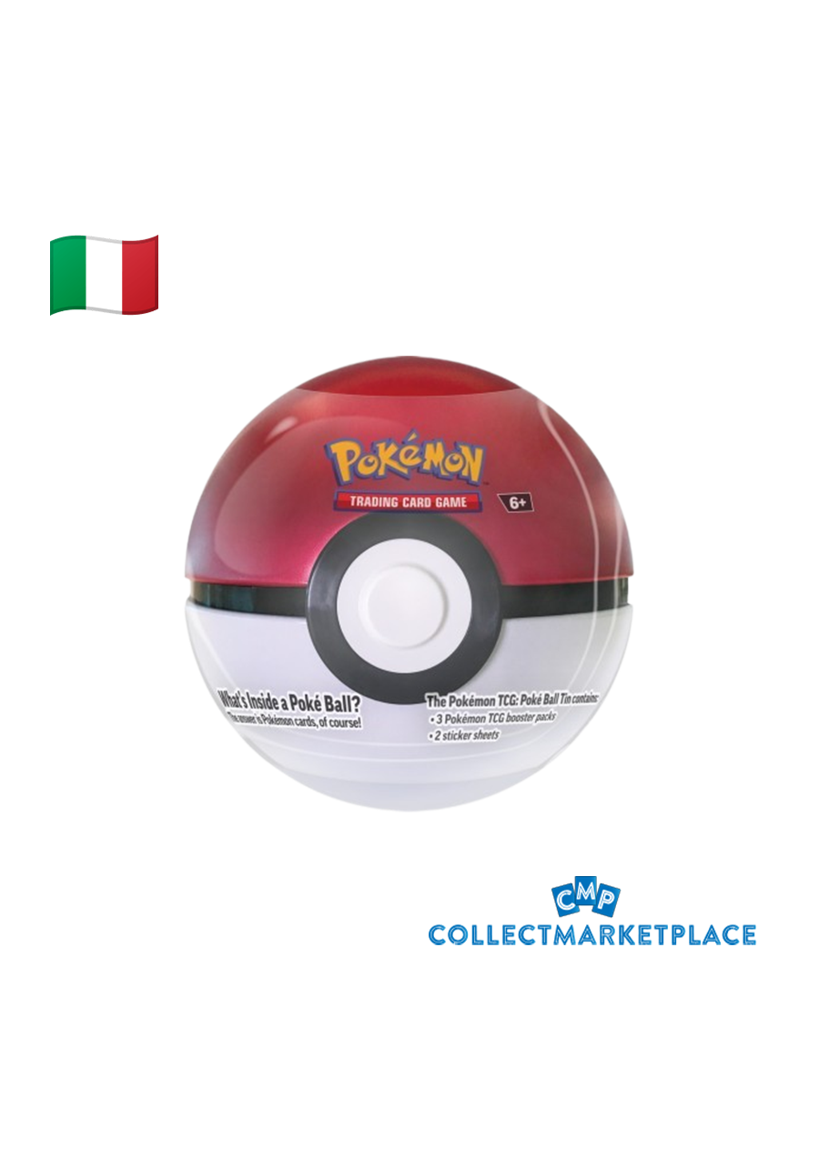 Pokemon Tin Poke Ball Ottobre 2024 Poké Ball ITA Pokemon Tin Poke Ball Ottobre 2024 Poké Ball ITA