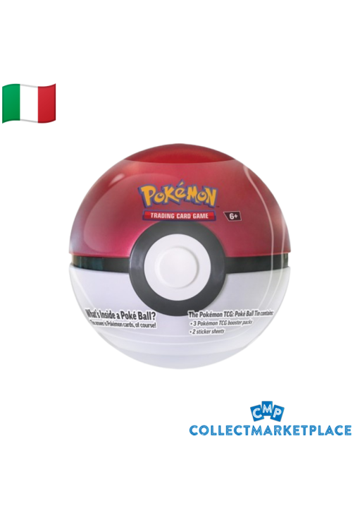 Pokemon Tin Poke Ball Ottobre 2024 Poké Ball ITA