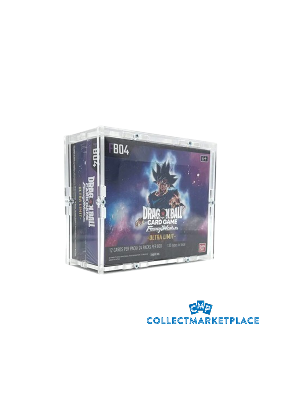 Acrylic Case Dragon Ball Super Fusion World Booster Box Acrylic Case Dragon Ball Super Fusion World Booster Box