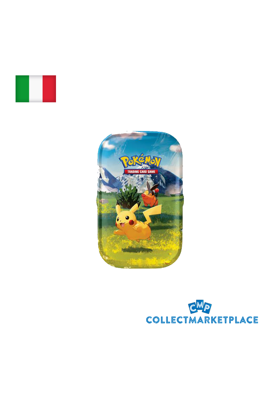 Pokémon Mega Evolution Ascended Heroes Mini Tins Display ITA