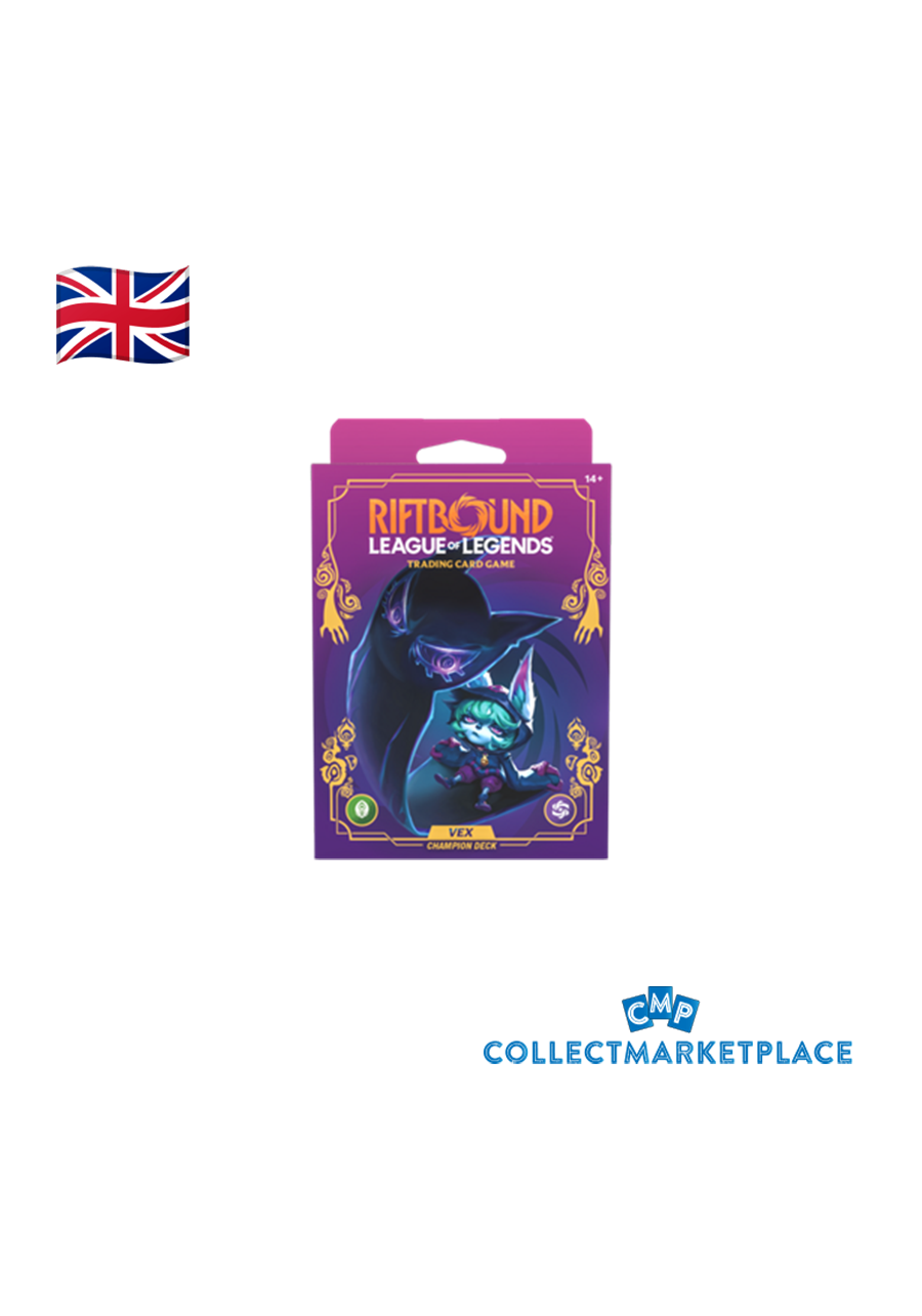 Riftbound: League of Legends Unleashed Champion Deck Vex ENG