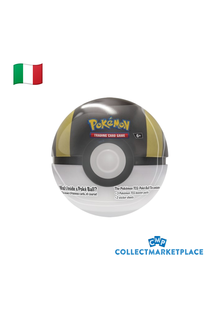 Pokemon Tin Poke Ball Novembre 2025 Ultra Ball ITA