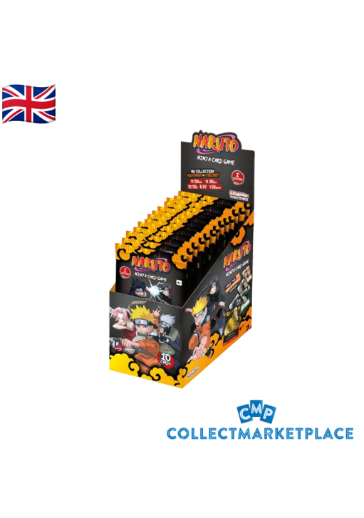 Naruto Mythos TCG Display 1st edition ENG