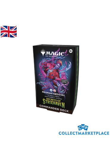 Magic the Gathering: Strixhaven Prismari Artistry Commander Deck ENG