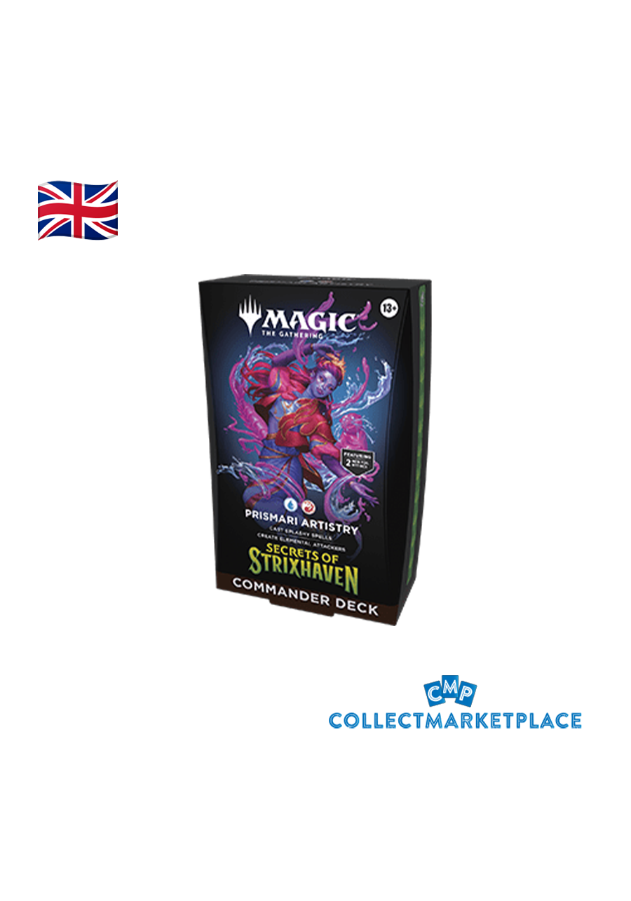 Magic the Gathering: Strixhaven Prismari Artistry Commander Deck ENG Magic the Gathering: Strixhaven Prismari Artistry Commander Deck ENG