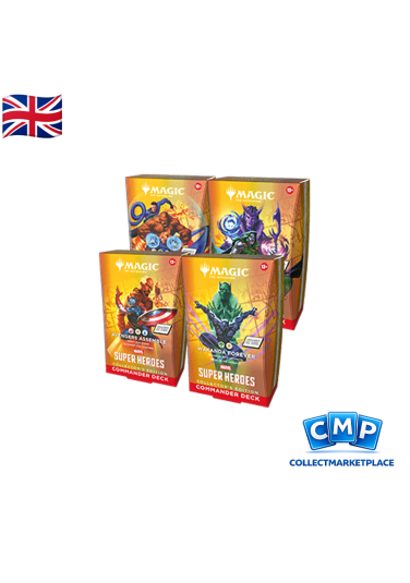 Magic The Gathering: Marvel Super Heroes Commander Collector Deck Set ENG