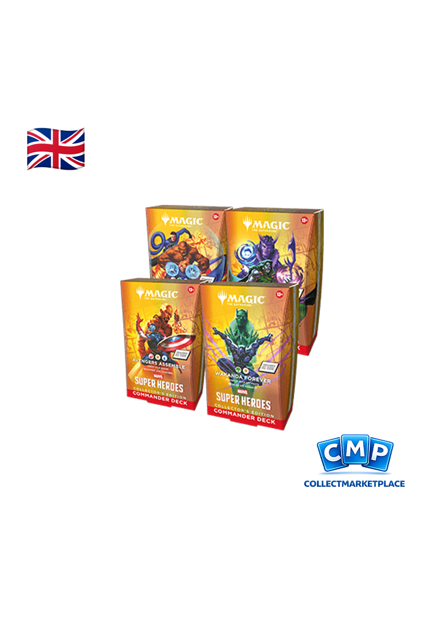 Magic The Gathering: Marvel Super Heroes Commander Collector Deck Set ENG